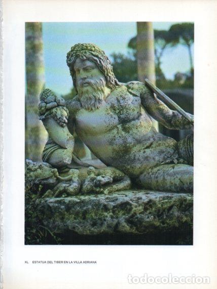 Postcards: LAMINA V47028: Estatua del Tiber en la Villa Adriana - Raymonde de Gans