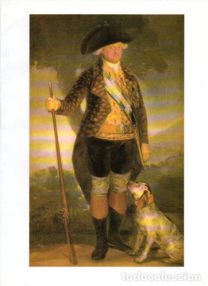 Postcards: LAMINA V47060: Retrato Carlos IV por Goya - NULL