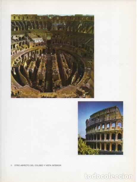 Postales: LAMINA V46990: El Coliseo de Roma vista interior - Raymonde de Gans