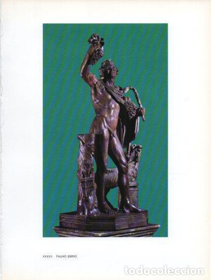 Postcards: LAMINA V47025: Fauna ebrio estatua - Raymonde de Gans