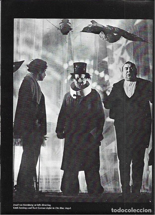 Postales: LAMINA 35372: Josef Von Sternberg, Emil Jannings y Kurt Gerron en The Blue Angel - VVAA