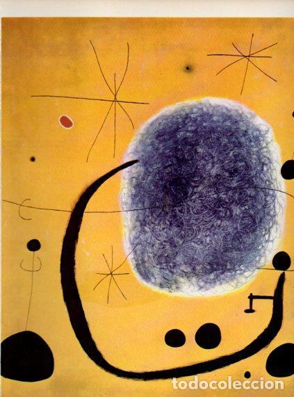 Postcards: LAMINA V48025: El oro del azul del cielo por Joan Miro - J. Pijoan