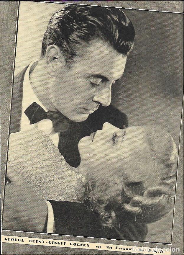 Postkarten: LAMINA 35126: George Brent y Ginger Rogers en In person - VVAA