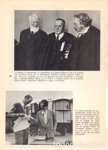 Cartoline: LAMINA V36596: G. Bernard Shaw junto a H. Belloc y Chesterton - Varios