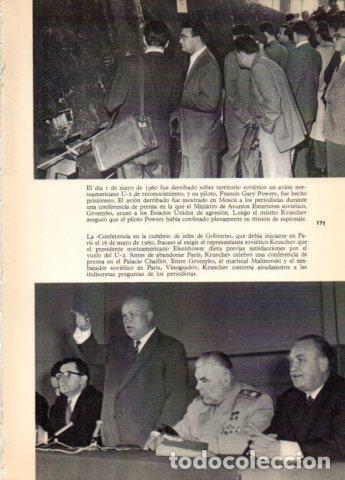 Postkarten: LAMINA V36694: Kruschev en conferencia de prensa en Palacio Chaillot, Paris - Varios