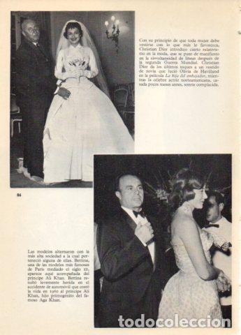 Postales: LAMINA V36653: Christian Dior y Olivia de Havilland - Varios
