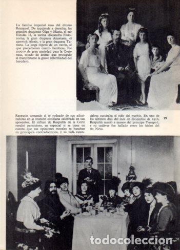 Postcards: LAMINA V36403: La familia imperial rusa y Rasputin - Varios