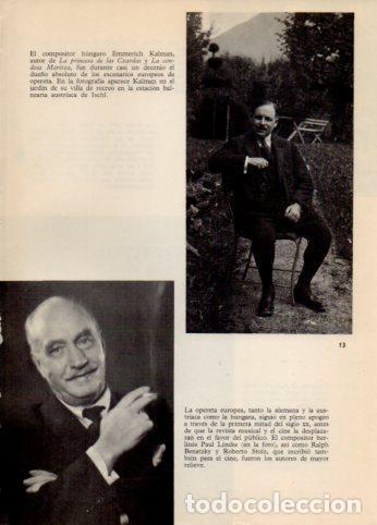 Postais: LAMINA V36488: Emmerich Kalman y Paul Lincke - Varios