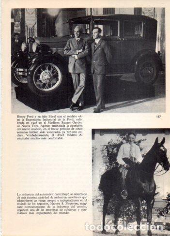 Postkarten: LAMINA V36447: Henry Ford e hijo junto al Ford modelo A - Varios
