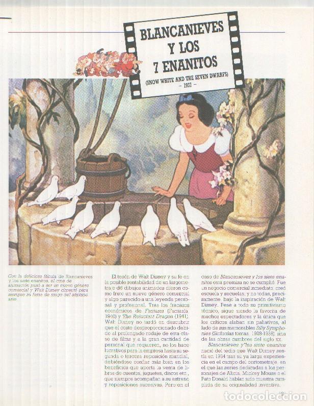 Postales: Peliculas miticas y musicales: Blancanieves y los 7 enanitos -