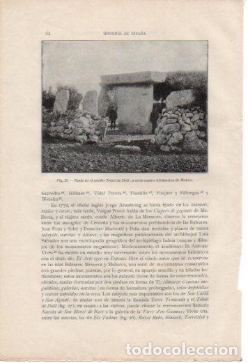 Postkarten: LAMINA V36970: Taula en el Telati de Dalt, Mahon - Antonio Ballesteros y Beretta