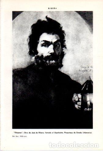 Cartoline: LAMINA V36929: Diogenes por Jose de Ribera - Varios
