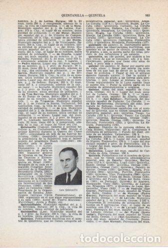 Cartoline: LAMINA V36805: Luis Quintanilla - Varios