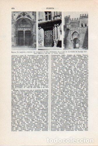 Postales: LAMINA V36771: Puerta del sol en Toledo - Varios