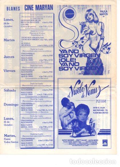 Postales: V48734: Programa semanal Cine Maryan en Blanes - NULL - Foto 1