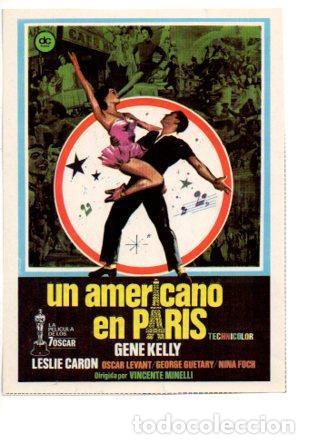 Postais: V48700: Un Americano en Paris con Gene Kelly y Leslie Caron - NULL