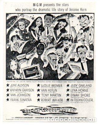 Postais: V48642: Till the Clouds roll by o Cuando pasan las nuves - NULL