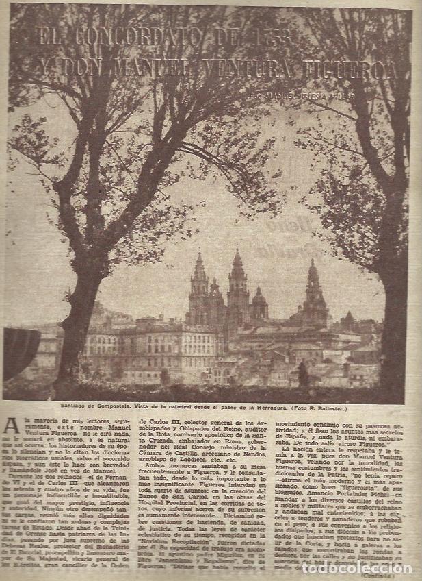 Postales: LAMINA 35493:Vista de la catedral de Santiago de Compostela - VVAA