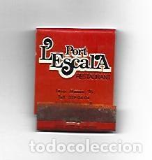 Cartoline: CAJA DE CERILLAS 141: Restaurante Port L'Escala. Barcelona - NULL