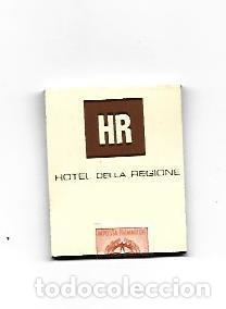 Cartoline: CAJA DE CERILLAS 133: Hotel della Regione. Monza, Italia - NULL