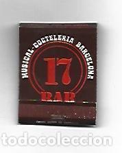 Postkarten: CAJA DE CERILLAS 143: 17 Bar Cocteleria. Barcelona - NULL