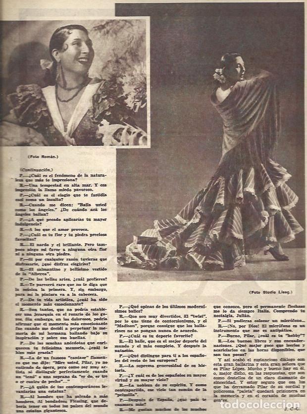 Cartes Postales: LAMINA 35427: Imagenes de Pilar Lopez - VVAA