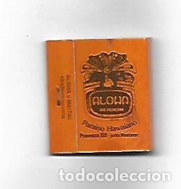 Postkarten: CAJA DE CERILLAS 237: Aloha. Barcelona - NULL