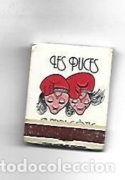 Postales: CAJA DE CERILLAS 219: Les Puces. Barcelona - NULL