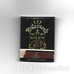 Postkarten: CAJA DE CERILLAS 122: Restaurante GB. Logro&ntilde;o - NULL