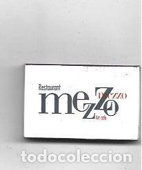 Cartoline: CAJA DE CERILLAS 56: Restaurant Mezzo. Atenas - NULL