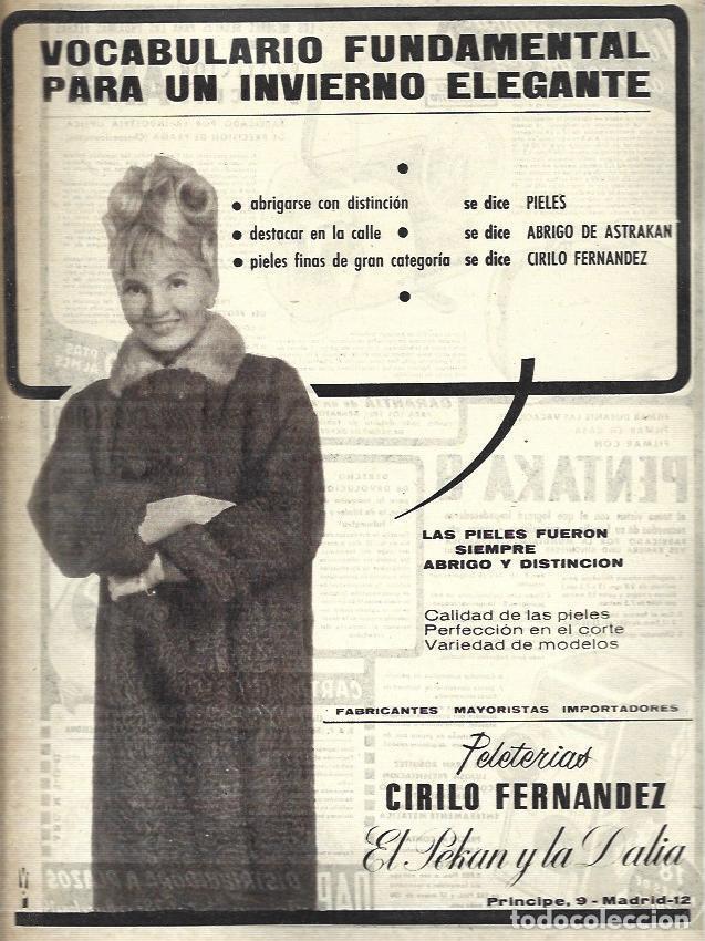 Postkarten: LAMINA 35583: Publicidad de Peleteria Cirilo Fernandez de Madrid - VVAA