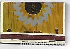 Postais: CAJA DE CERILLAS 5: 18 Feria Internacional de Maquinaria para la madera. Valencia - NULL