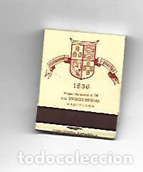 Cartoline: CAJA DE CERILLAS 103: Restaurante 7 Portes. Barcelona - NULL