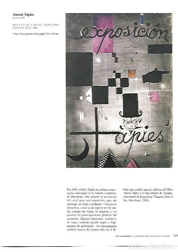 Cartes Postales: LAMINA 39067: Boceto de cartel para una exposicion, por Antoni Tapies - VVAA