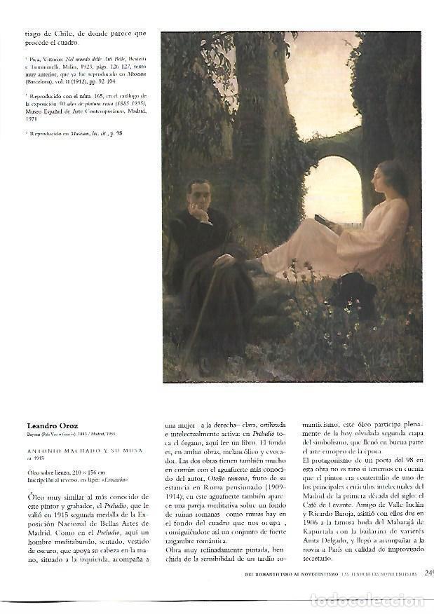Postales: LAMINA 39040: Antonio Machado y su musa, por Leandro Oroz - VVAA