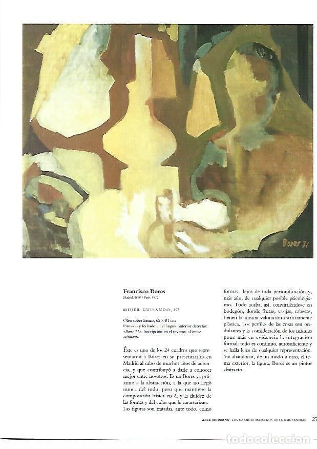 Postkarten: LAMINA 39049: Mujer guisando, por Francisco Bores - VVAA