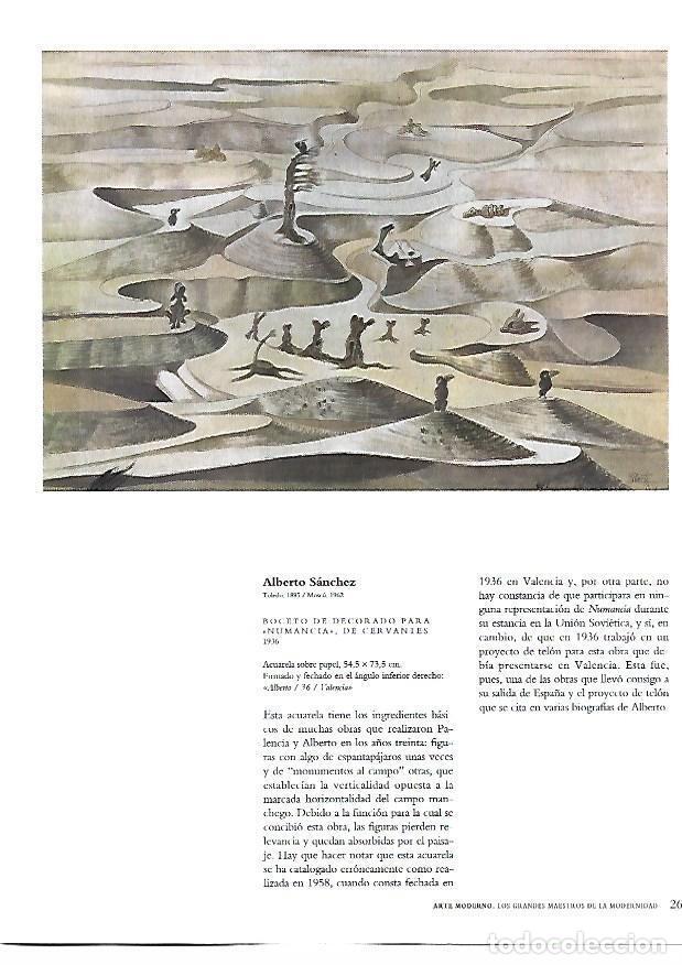 Cartoline: LAMINA 39044: Boceto de decorado para Numancia, por Alberto Sanchez - VVAA