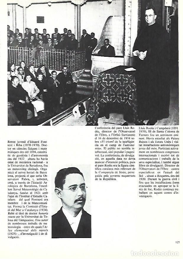 Postkarten: LAMINA 38905: Conferencia de Lluis Rodes en el Observatori de l'Ebre. 1934 - Edmon Valles