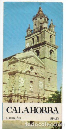 Postales: V49528: Calahorra en Logro&ntilde;o triptico publicitario - NULL - Foto 1