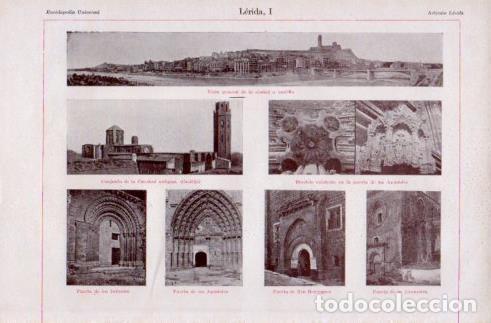 Postkarten: LAMINA V37876: Vistas de Lerida o Lleida - Varios