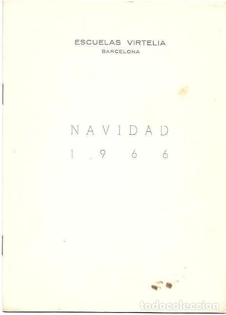 Postais: VARIOS 6749: Programa de Navidad de las Escuelas Virtelia de Barcelona - VVAA