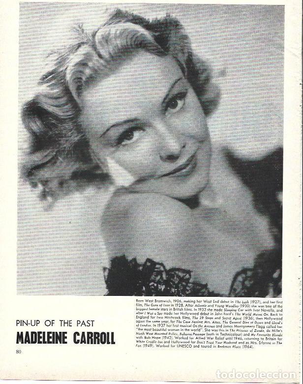 Postkarten: LAMINA 39504: Madeleine Carroll - VVAA