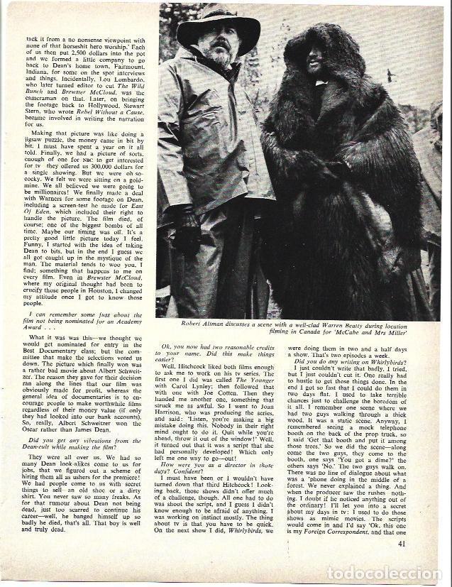 Postais: LAMINA 39526: Robert Altman en McCabe and Mrs Miller - VVAA