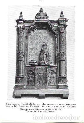 Postcards: LAMINA 39212: Sepulcro de Juana de Valencia. Guadalajara - Rafael Aguilar