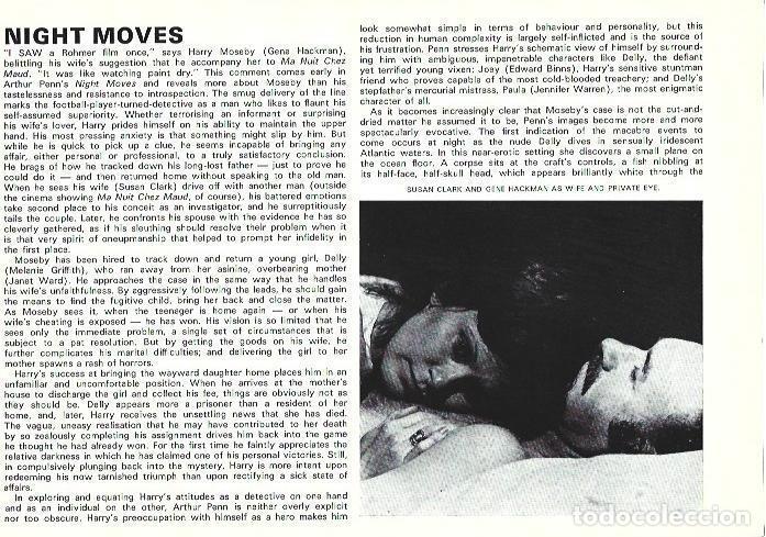 Postales: LAMINA 39306: Susan Clark y Gene Hackman en Night Movies - VVAA