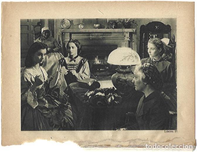 Cartes Postales: LAMINA 39364: Olivia de Havilland y Vivien Leigh en Lo que el viento se llevo - NULL