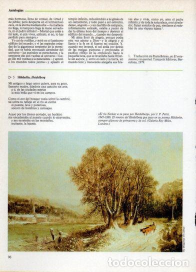 Cartoline: LAMINA V38275: El rio Neckar a su paso por Heidelberg por J. P. Pettit - Martin de Riquer