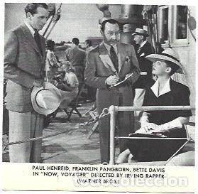 Postales: LAMINA 40057: Bette Davis y Paul Henreid en Now, voyager - NULL