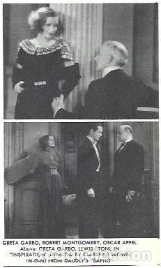 Postkarten: LAMINA 40065: Greta Garbo en Inspiration - NULL