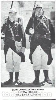 Postales: LAMINA 40064: Laurel y Hardy en Beau Hunks - NULL